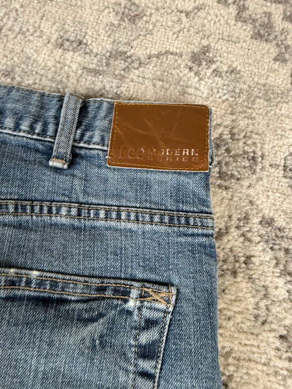Pantalon baggy jean large Japanese balloon streetwear JNCO y2k vintage hip-hop taille L n•785