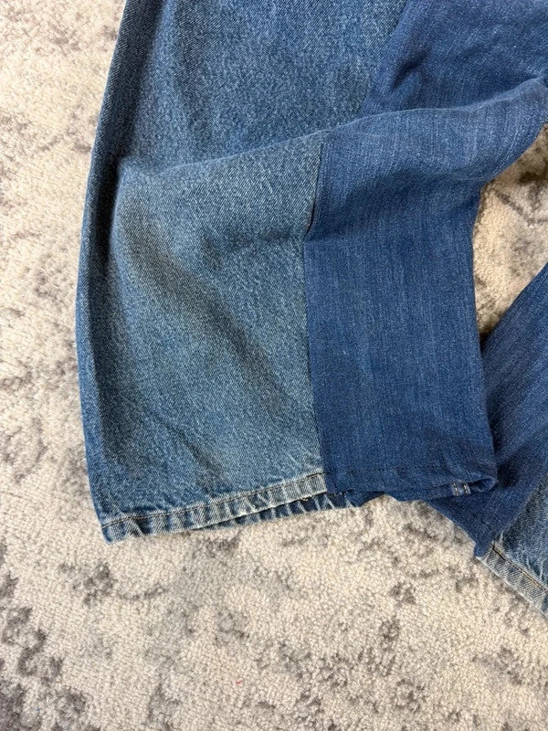 Pantalon baggy jean large Japanese balloon streetwear JNCO y2k vintage hip-hop taille 38x29US n•786
