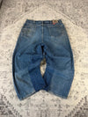 Pantalon baggy jean large Japanese balloon streetwear JNCO y2k vintage hip-hop taille 38x29US n•786