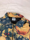 Veste Harrington en tapisserie design unique fait main upcyclé retravaillé et tissé taille L n•834