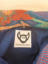 Veste Harrington en tapisserie design unique fait main upcyclé retravaillé et tissé taille M n•892