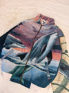 Veste Harrington en tapisserie design unique fait main upcyclé retravaillé et tissé taille S n•907