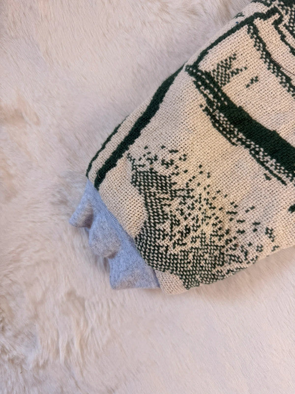 Veste à capuche en tapisserie design unique fait main upcyclé retravaillé et tissé taille XL n•909