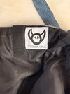 Sac à main en jean design unique fait main upcyclé retravaillé taille unique n•929