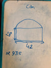Sac à main en jean design unique fait main upcyclé retravaillé taille unique n•935