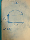 Sac à main en jean design unique fait main upcyclé retravaillé taille unique n•951