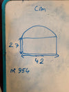 Sac à main en jean design unique fait main upcyclé retravaillé taille unique n•954