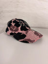 Casquette en tapisserie unisexe unique fait main upcyclé retravaillé et tissé taille unique n•959