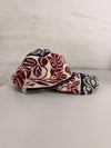 Casquette en tapisserie unisexe unique fait main upcyclé retravaillé et tissé taille unique n•963