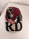 Casquette en tapisserie unisexe unique fait main upcyclé retravaillé et tissé taille unique n•963