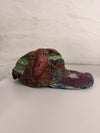 Casquette en tapisserie unisexe unique fait main upcyclé retravaillé et tissé taille unique n•964