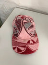 Casquette en tapisserie unisexe unique fait main upcyclé retravaillé et tissé taille unique n•965
