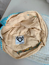 Casquette en tapisserie unisexe unique fait main upcyclé retravaillé et tissé taille unique n•972