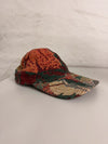 Casquette en tapisserie unisexe unique fait main upcyclé retravaillé et tissé taille unique n•973