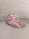 Casquette en tapisserie unisexe unique fait main upcyclé retravaillé et tissé taille unique n•980