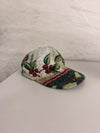 Casquette en tapisserie unisexe unique fait main upcyclé retravaillé et tissé taille unique n•984