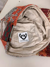 Casquette en tapisserie unisexe unique fait main upcyclé retravaillé et tissé taille unique n•989