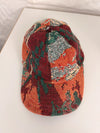 Casquette en tapisserie unisexe unique fait main upcyclé retravaillé et tissé taille unique n•989