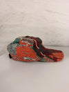 Casquette en tapisserie unisexe unique fait main upcyclé retravaillé et tissé taille unique n•989