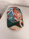Casquette en tapisserie unisexe unique fait main upcyclé retravaillé et tissé taille unique n•990