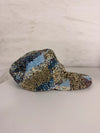 Casquette en tapisserie unisexe unique fait main upcyclé retravaillé et tissé taille unique n•992