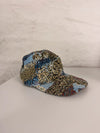 Casquette en tapisserie unisexe unique fait main upcyclé retravaillé et tissé taille unique n•992