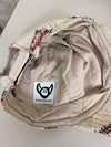 Casquette en tapisserie unisexe unique fait main upcyclé retravaillé et tissé taille unique n•994