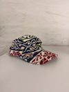 Casquette en tapisserie design unique fait main upcyclé retravaillé et tissé taille unique n•997