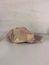 Casquette en tapisserie design unique fait main upcyclé retravaillé et tissé taille unique n•1008