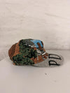 Casquette en tapisserie design unique fait main upcyclé retravaillé et tissé taille unique n•1009