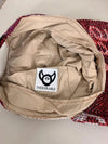 Casquette en tapisserie design unique fait main upcyclé retravaillé et tissé taille unique n•1017