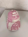 Casquette en tapisserie design unique fait main upcyclé retravaillé et tissé taille unique  n•1019