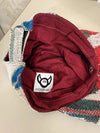 Casquette en tapisserie design unique fait main upcyclé retravaillé et tissé taille unique n•1032