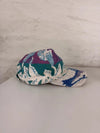 Casquette en tapisserie design unique fait main upcyclé retravaillé et tissé taille unique n•1034
