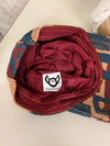 Casquette en tapisserie design unique fait main upcyclé retravaillé et tissé taille unique n•1036