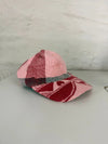 Casquette en tapisserie design unique fait main upcyclé retravaillé et tissé taille unique n•1039