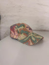 Casquette en tapisserie unisexe unique fait main upcyclé retravaillé et tissé taille unique n•1041