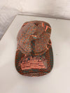 Casquette en tapisserie unisexe unique fait main upcyclé retravaillé et tissé taille unique n•1044