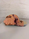 Casquette en tapisserie unisexe unique fait main upcyclé retravaillé et tissé taille unique n•1045