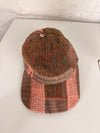 Casquette en tapisserie unisexe unique fait main upcyclé retravaillé et tissé taille unique n•1049