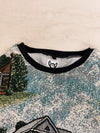 Sweat crewneck en tapisserie ample boxy unisexe unique fait main upcyclé tissé taille L n•1078