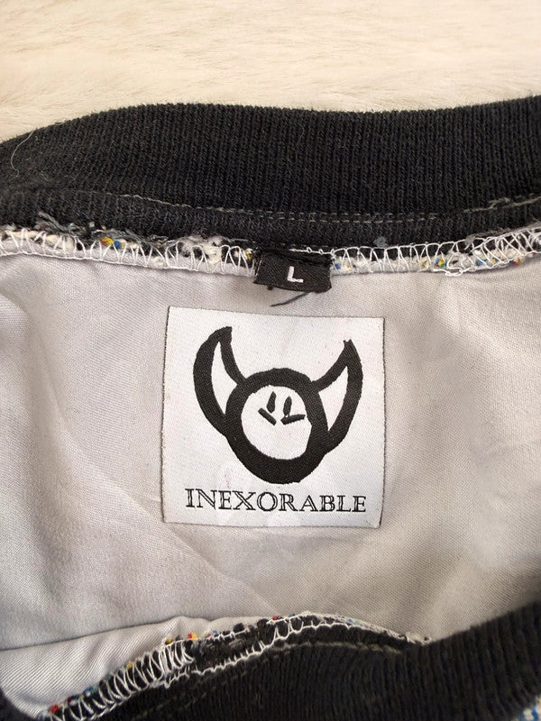 Sweat crewneck en tapisserie ample boxy unisexe unique fait main upcyclé tissé taille L n•1078