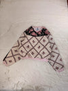 Sweat crewneck en tapisserie ample boxy unisexe unique fait main upcyclé tissé taille M n•1079