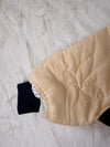 Sweat à capuche en tapisserie ample boxy unisexe unique fait main upcyclé tissé taille M n•1105