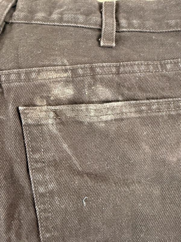 Pantalon baggy jean noir large Japanese balloon streetwear y2k vintage hip-hop taille 38US n•1108