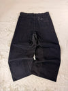 Pantalon baggy jean noir large Japanese balloon streetwear y2k vintage hip-hop taille 38US n•1108