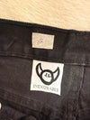 Pantalon baggy jean noir large Japanese balloon streetwear y2k vintage hip-hop taille 38US n•1108