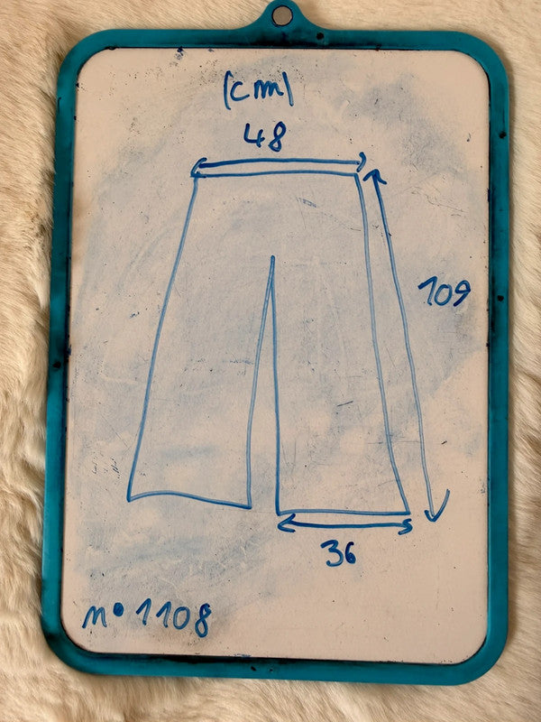 Pantalon baggy jean noir large Japanese balloon streetwear y2k vintage hip-hop taille 38US n•1108