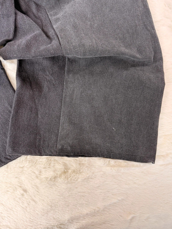 Pantalon baggy jean noir large Japanese balloon streetwear y2k vintage hip-hop taille 32US n•1110