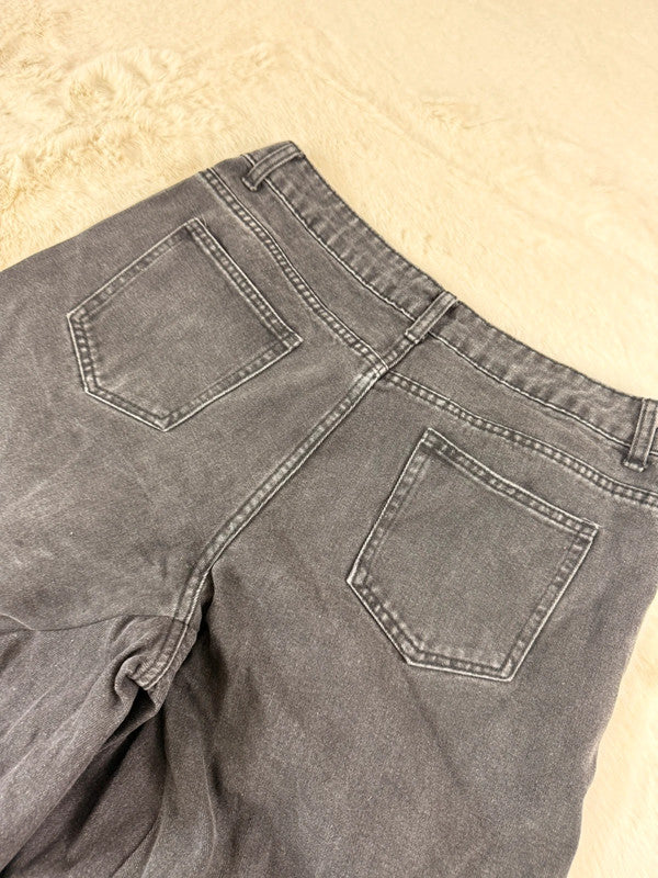 Pantalon baggy jean noir large Japanese balloon streetwear y2k vintage hip-hop taille 32US n•1110